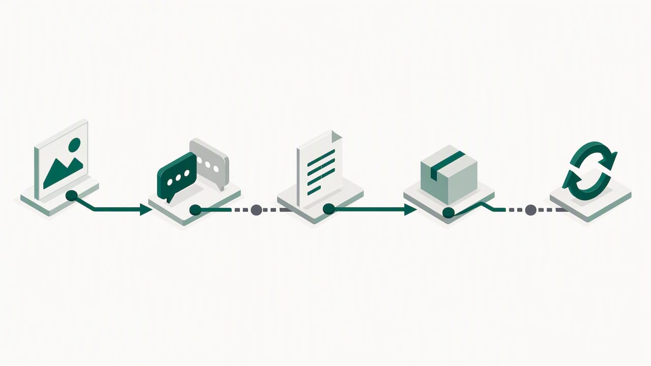 Consistent message across customer journey